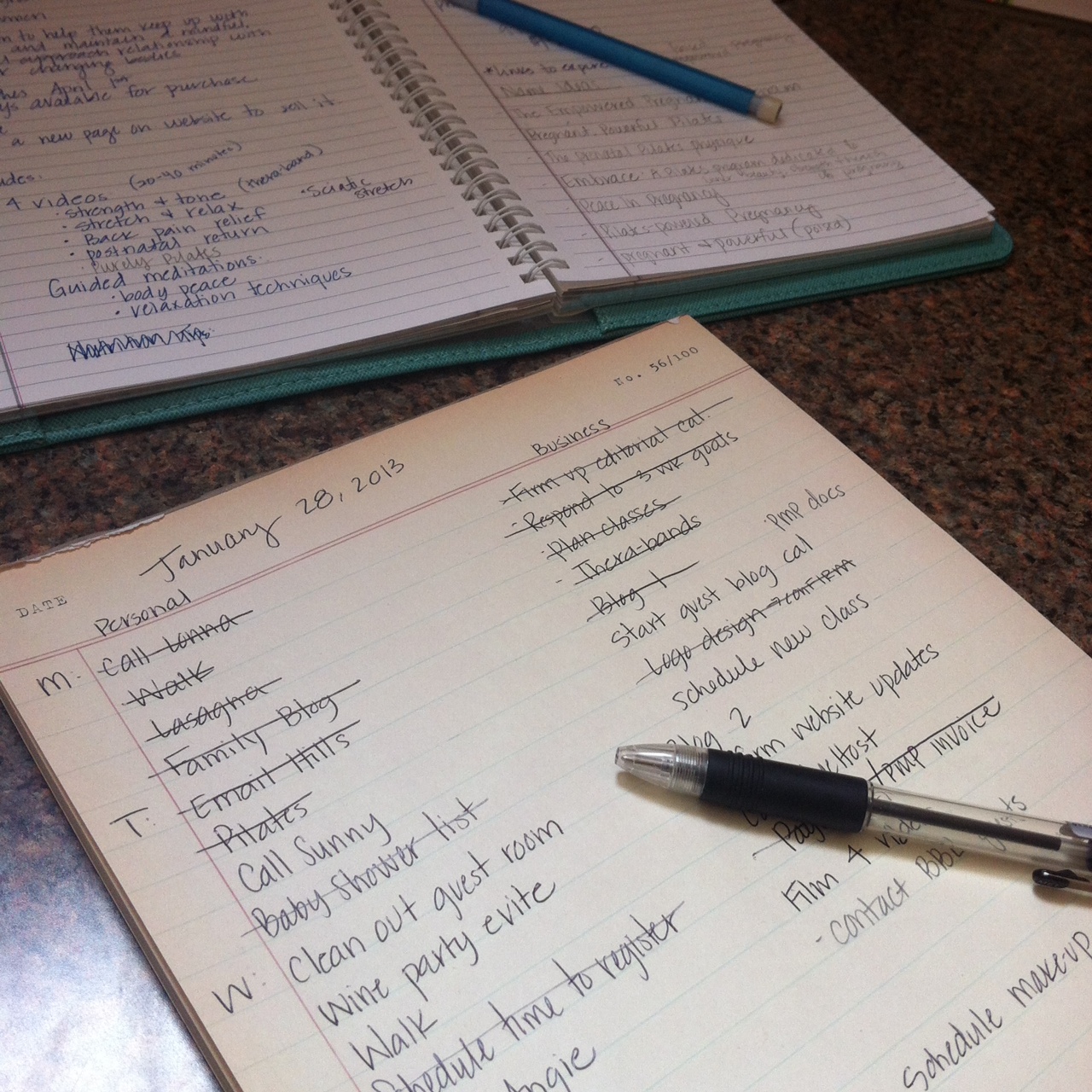 to do list