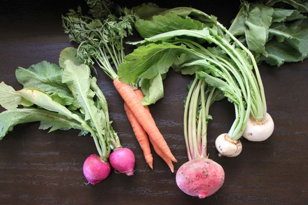 edible veggie tops